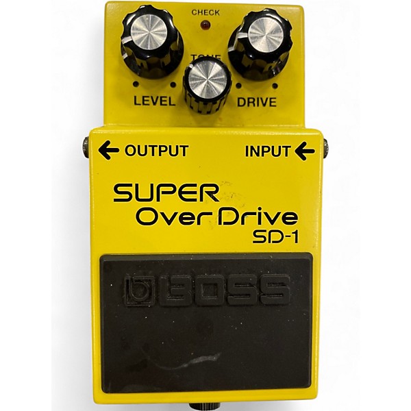 Used BOSS SD1 Super Overdrive Effect Pedal