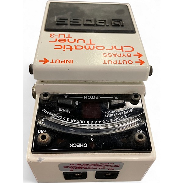 Used BOSS TU3 Chromatic Tuner Pedal