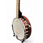 Used Mitchell MBJ200 5 String Candy Apple Red Banjo