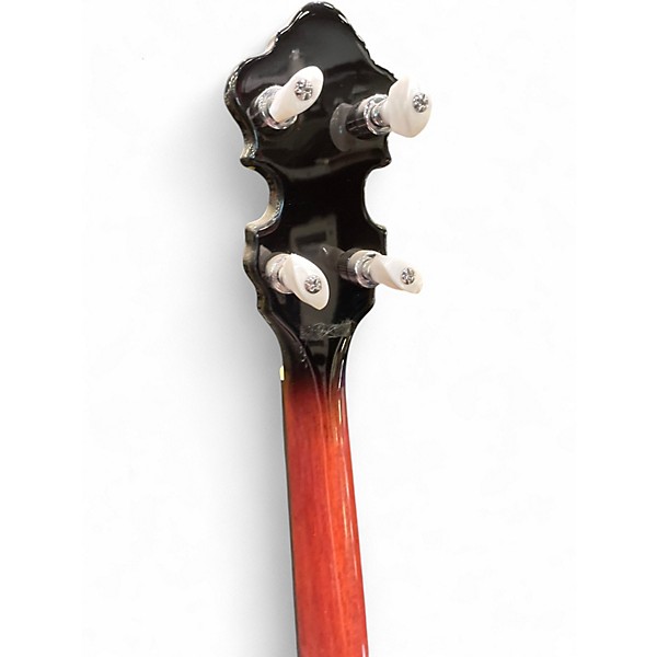 Used Mitchell MBJ200 5 String Candy Apple Red Banjo