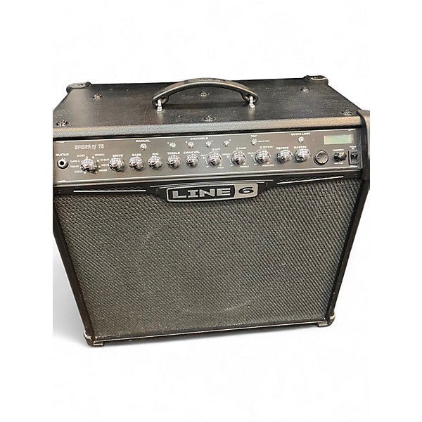Used Line 6 Spider IV 75W 1x12 Guitar Combo Amp