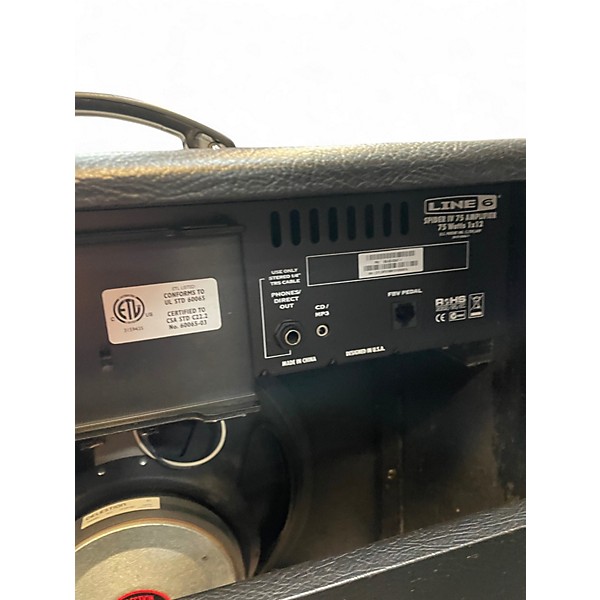 Used Line 6 Spider IV 75W 1x12 Guitar Combo Amp