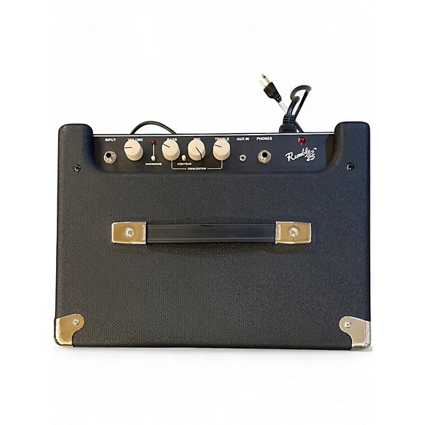 Used Fender Rumble 25 25W 1x8 Bass Combo Amp