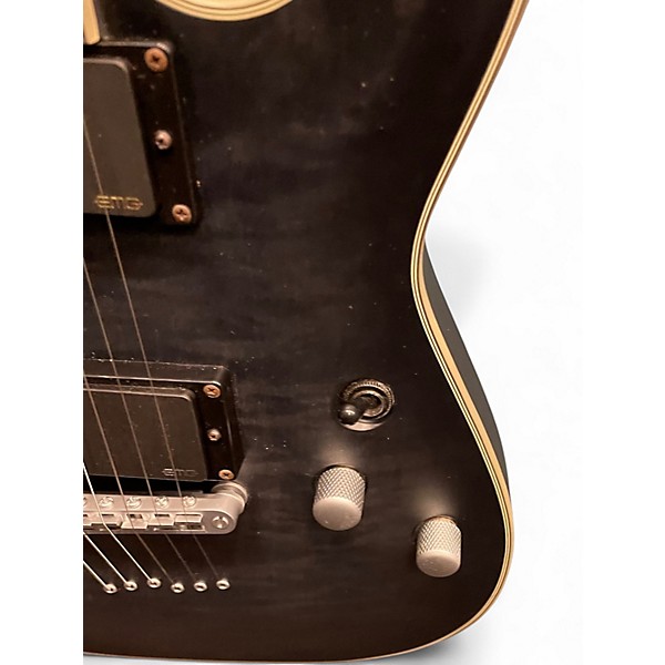 Used Schecter Guitar Research C1 Platinum Black Solid Body Electric Guitar