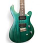 Used PRS SE CE24 Turquoise Solid Body Electric Guitar