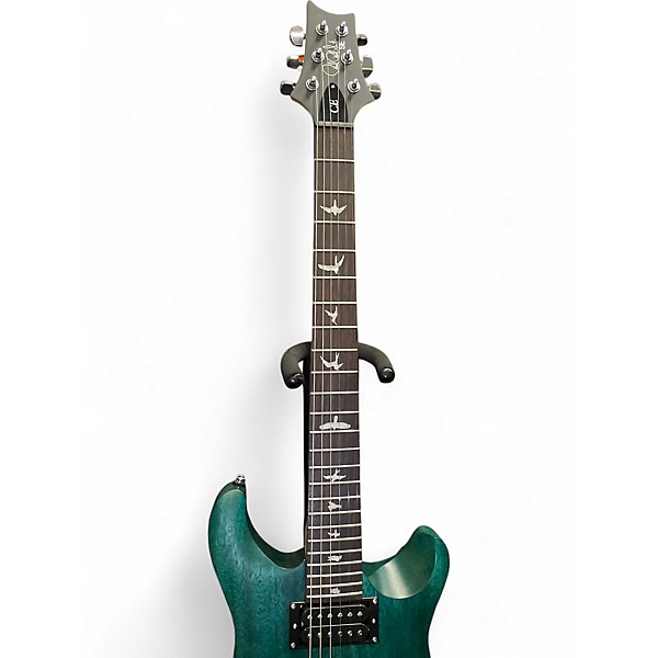 Used PRS SE CE24 Turquoise Solid Body Electric Guitar