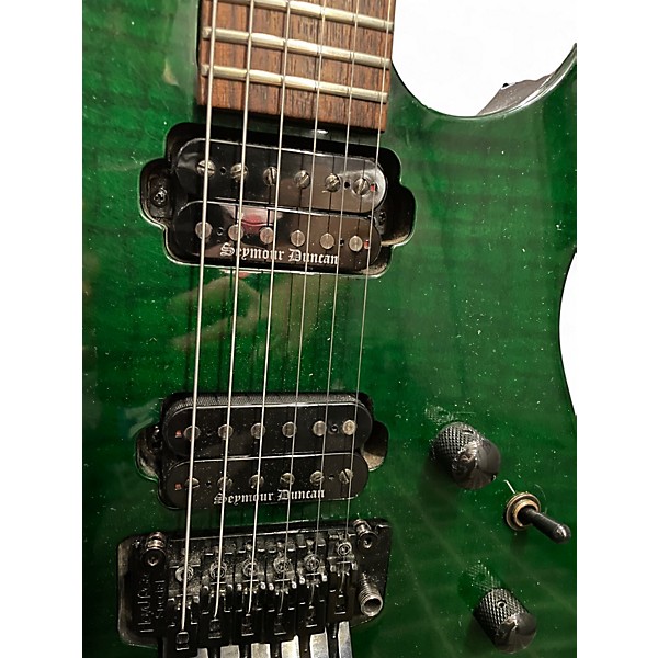 Vintage 1996 Jackson DR3 Green Solid Body Electric Guitar