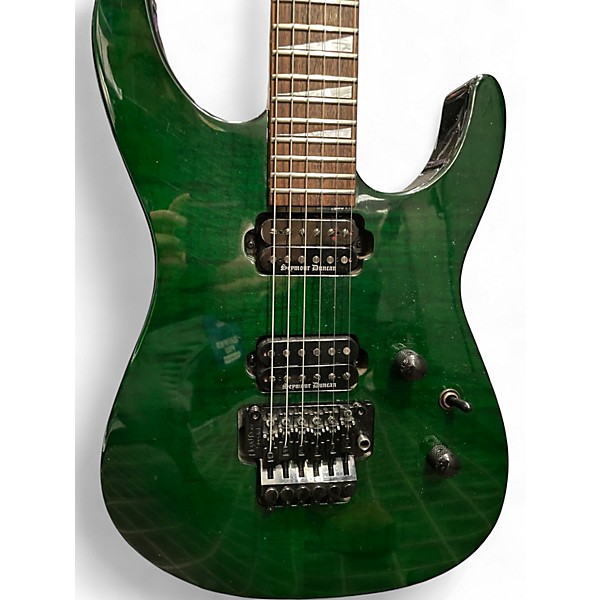 Vintage 1996 Jackson DR3 Green Solid Body Electric Guitar