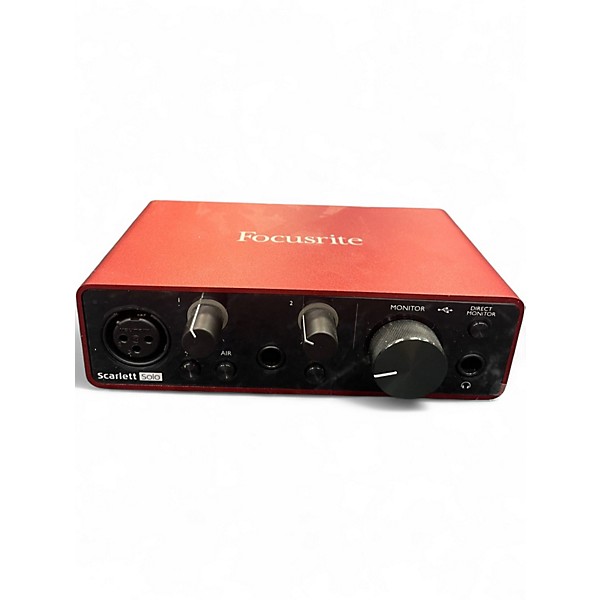 Used Focusrite Scarlett Solo Gen 3 Audio Interface