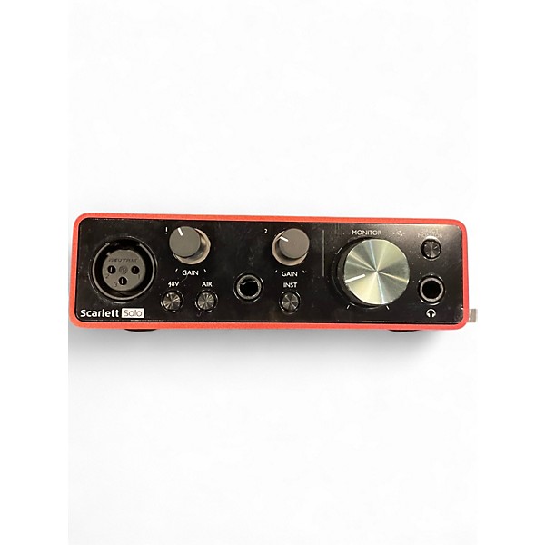 Used Focusrite Scarlett Solo Gen 3 Audio Interface