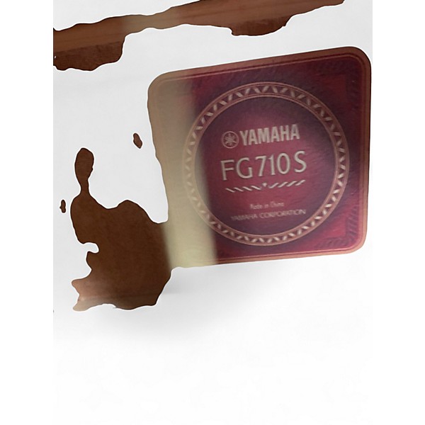 Used Yamaha FG710S Sandburst Acoustic Guitar