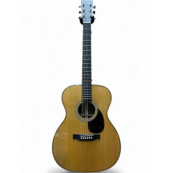 Used 2022 Martin OM28 Natural Acoustic Guitar