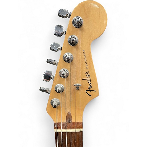 Used Fender American Deluxe Stratocaster 2 Color Sunburst Solid Body Electric Guitar