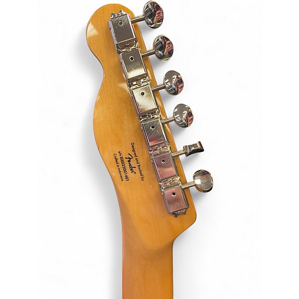 Used Squier CUSTOM ESQUIRE Sherwood Green Metallic Solid Body Electric Guitar