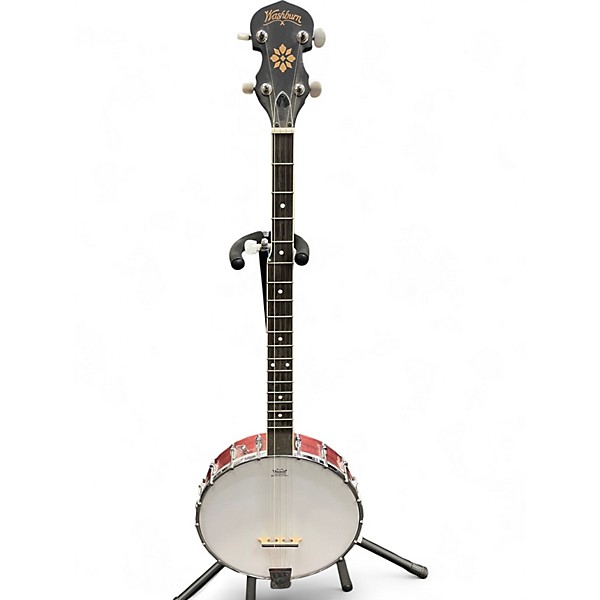 Used Washburn B7-A Mahogany Banjo