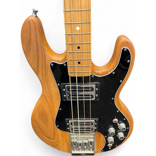 Vintage 1983 Peavey T40 Natural Electric Bass Guitar