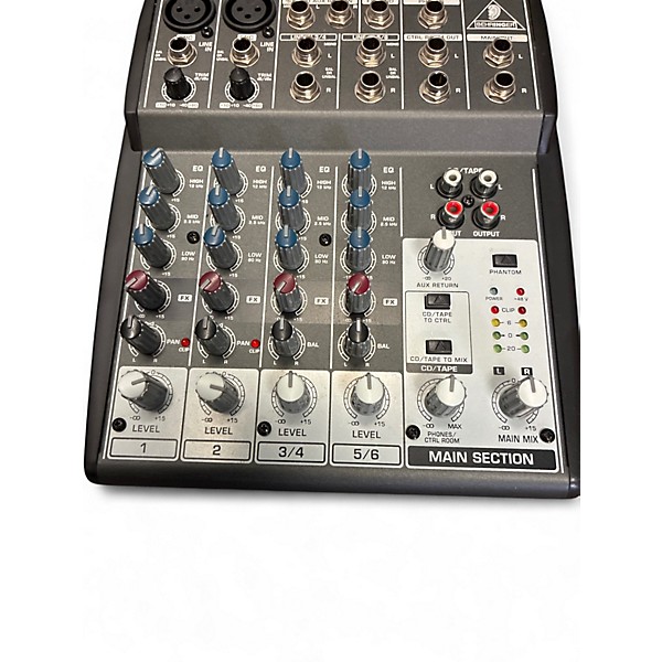 Used Behringer XENYX802 Powered Mixer