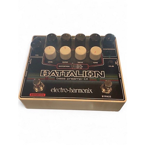 Used Electro-Harmonix Battalion Bass Effect Pedal