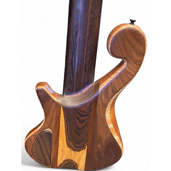 Used Beardly Customs 6 LINED FRETLESS Natural Electric Bass Guitar