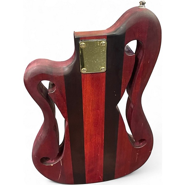 Used Eastwood EEB-1 Wine Red Electric Bass Guitar