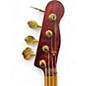Used Eastwood EEB-1 Wine Red Electric Bass Guitar