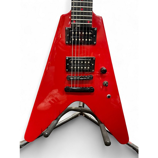 Used Epiphone Jeff Waters Annihilation Flying V Red Solid Body Electric Guitar