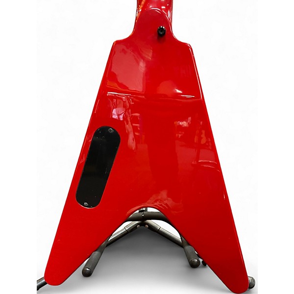 Used Epiphone Jeff Waters Annihilation Flying V Red Solid Body Electric Guitar