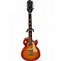 Used Epiphone LES PAUL STANDARD 60S QUILT TOP LIMITED-EDITION FADED CHERRY SUNBURST Solid Body Electric Guitar thumbnail