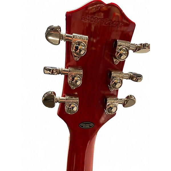 Used Epiphone LES PAUL STANDARD 60S QUILT TOP LIMITED-EDITION FADED CHERRY SUNBURST Solid Body Electric Guitar