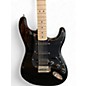 Used Squier Stratocaster HSS Black Solid Body Electric Guitar