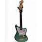 Used Squier Affinity Jaguar Mint Green Solid Body Electric Guitar thumbnail