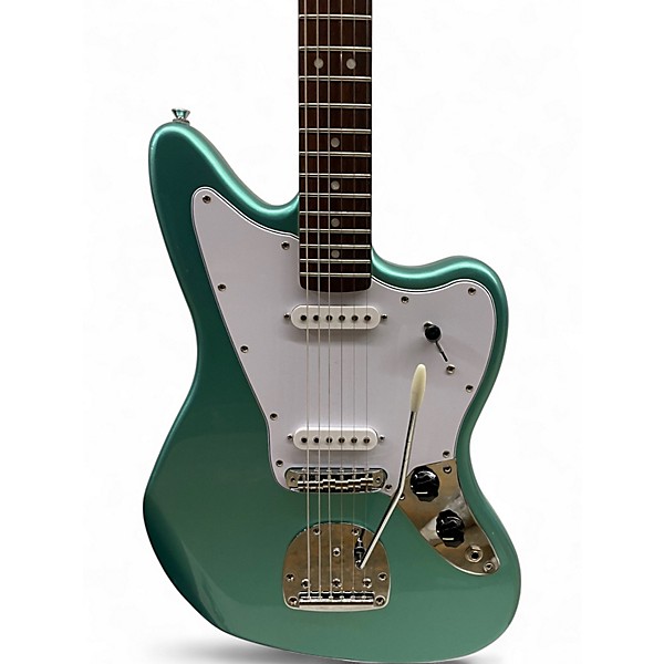 Used Squier Affinity Jaguar Mint Green Solid Body Electric Guitar