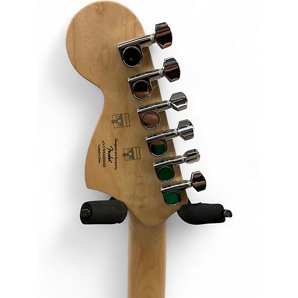 Used Squier Affinity Jaguar Mint Green Solid Body Electric Guitar