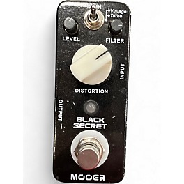 Used Mooer BLACK SECRET Effect Pedal