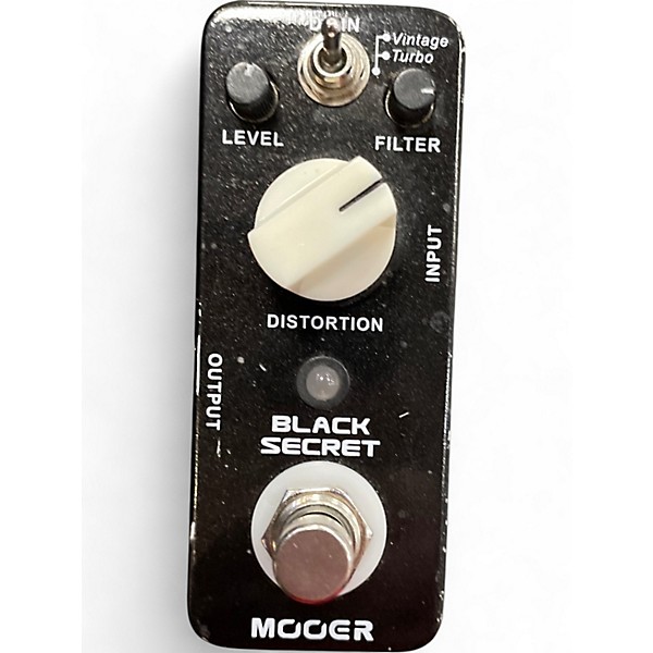 Used Mooer BLACK SECRET Effect Pedal