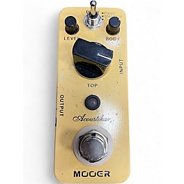 Used Mooer ACOUSTIKAR Pedal