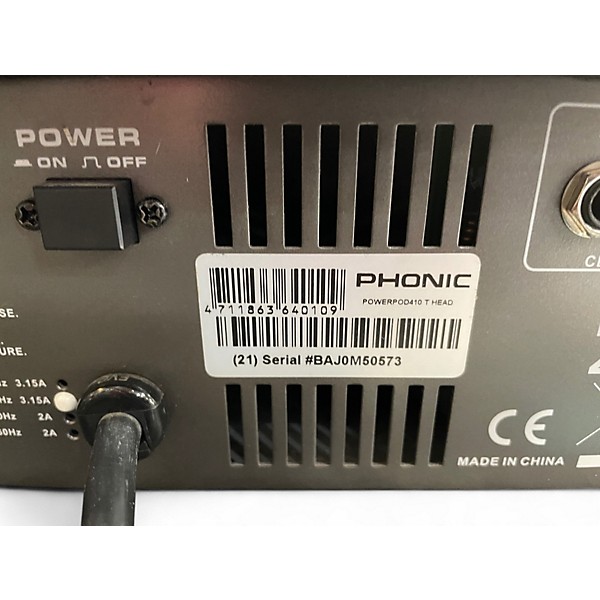 Used Phonic 410 POWERPOD SERIES Powered Mixer