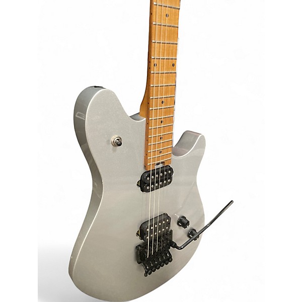 Used EVH Wolfgang Standard Metallic Silver Solid Body Electric Guitar