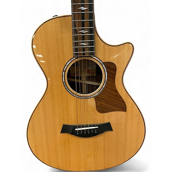 Used Taylor 812CE 12-FRET Natural Acoustic Electric Guitar