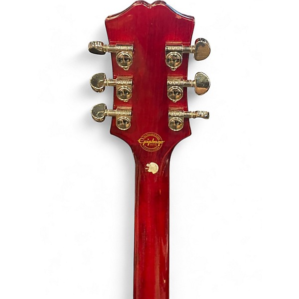 Used Epiphone Wildkat Cherry Hollow Body Electric Guitar