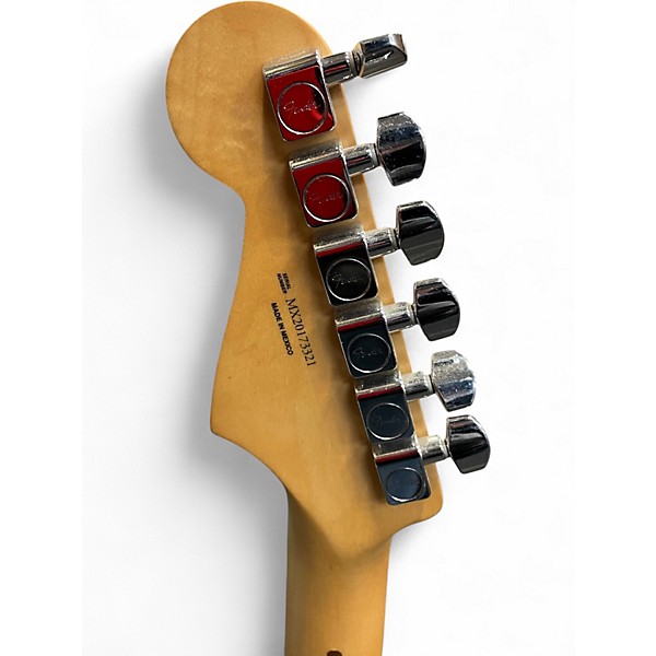 Used Fender Partscaster Stratocaster TV Yellow Solid Body Electric Guitar