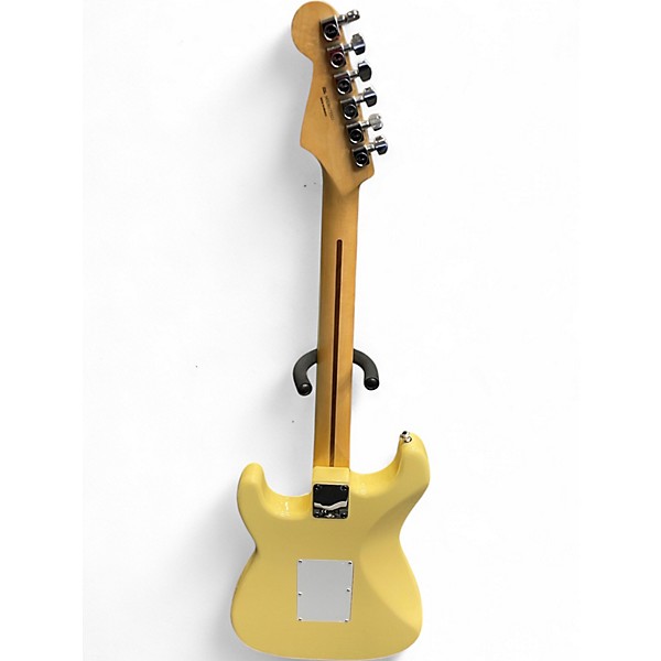 Used Fender Partscaster Stratocaster TV Yellow Solid Body Electric Guitar