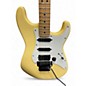Used Fender Partscaster Stratocaster TV Yellow Solid Body Electric Guitar