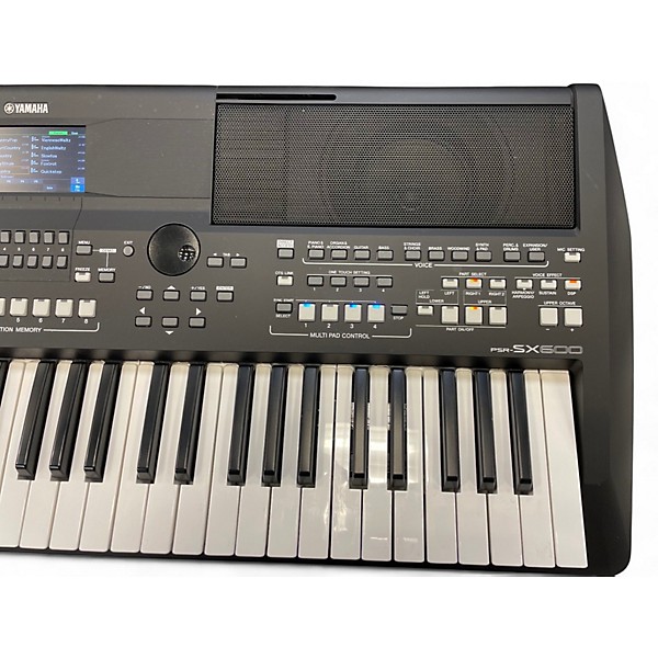 Used 2021 Yamaha PSR-SX600 Arranger Keyboard