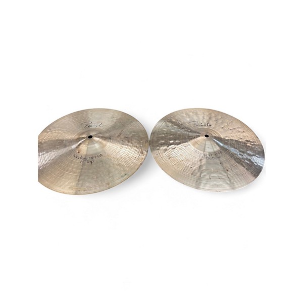 Used Paiste 14in Signature Medium Hi Hat Pair Cymbal