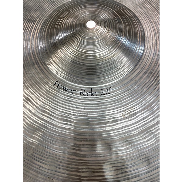 Used Paiste 22in Signature Power Ride Cymbal