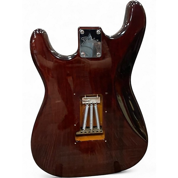 Used Fender Koa Top Stratocaster Sunburst Solid Body Electric Guitar