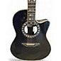 Used Ovation 1769-ADII Al Di Meola Signature Black Acoustic Electric Guitar