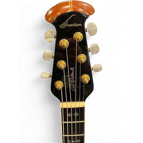 Used Ovation 1769-ADII Al Di Meola Signature Black Acoustic Electric Guitar