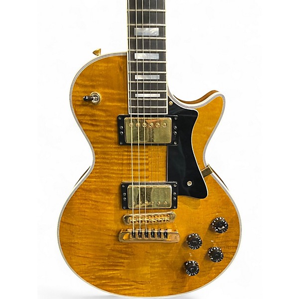 Vintage 1989 The Heritage H-157 Honey Flame Solid Body Electric Guitar